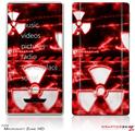 Zune HD Skin Radioactive Red