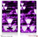Zune HD Skin Radioactive Purple