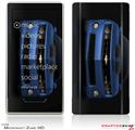 Zune HD Skin 2010 Chevy Camaro Aqua - Black Stripes on Black