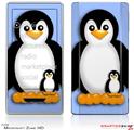 Zune HD Skin Penguins on Blue