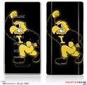 Zune HD Skin Iowa Hawkeyes Herky on Black