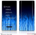 Zune HD Skin Fire Blue
