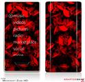 Zune HD Skin Skulls Confetti Red