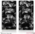 Zune HD Skin Skulls Confetti White