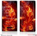 Zune HD Skin Fire Flower