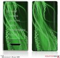 Zune HD Skin Mystic Vortex Green