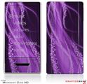 Zune HD Skin Mystic Vortex Purple