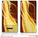 Zune HD Skin Mystic Vortex Yellow