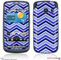 LG Vortex Skin Zig Zag Blues