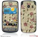 LG Vortex Skin Flowers and Berries Pink