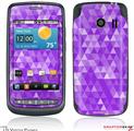 LG Vortex Skin Triangle Mosaic Purple