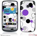 LG Vortex Skin Lots of Dots Purple on White
