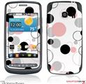 LG Vortex Skin Lots of Dots Pink on White