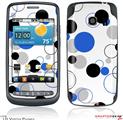 LG Vortex Skin Lots of Dots Blue on White