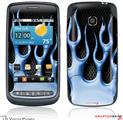 LG Vortex Skin Metal Flames Blue