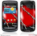LG Vortex Skin Barbwire Heart Red