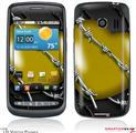 LG Vortex Skin Barbwire Heart Yellow