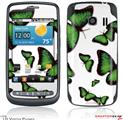 LG Vortex Skin Butterflies Green