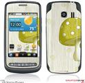 LG Vortex Skin Mushrooms Yellow