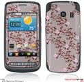 LG Vortex Skin Victorian Design Red