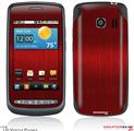LG Vortex Skin Simulated Brushed Metal Red