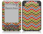 Zig Zag Colors 01 - Decal Style Skin fits Amazon Kindle 3 Keyboard (with 6 inch display)