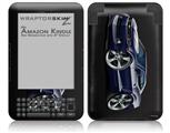 2010 Camaro RS Blue Dark - Decal Style Skin fits Amazon Kindle 3 Keyboard (with 6 inch display)