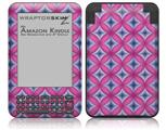 Kalidoscope - Decal Style Skin fits Amazon Kindle 3 Keyboard (with 6 inch display)