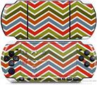 Sony PSP 3000 Decal Style Skin - Zig Zag Colors 01
