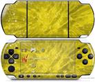 Sony PSP 3000 Decal Style Skin - Stardust Yellow