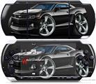 Sony PSP 3000 Decal Style Skin - 2010 Camaro RS Black