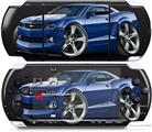 Sony PSP 3000 Decal Style Skin - 2010 Camaro RS Blue
