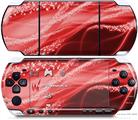 Sony PSP 3000 Decal Style Skin - Mystic Vortex Red