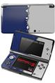 Nintendo 3DS Decal Style Skin - Ripped Colors Blue Gray