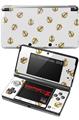 Nintendo 3DS Decal Style Skin - Anchors Away White