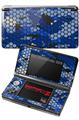 Nintendo 3DS Decal Style Skin - HEX Mesh Camo 01 Blue Bright