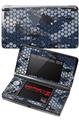 Nintendo 3DS Decal Style Skin - HEX Mesh Camo 01 Blue