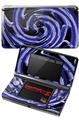 Nintendo 3DS Decal Style Skin - Alecias Swirl 02 Blue