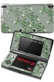 Nintendo 3DS Decal Style Skin - Victorian Design Green