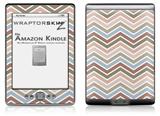 Zig Zag Colors 03 - Decal Style Skin (fits 4th Gen Kindle with 6inch display and no keyboard)