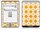 Boxed Orange - Decal Style Skin (fits 4th Gen Kindle with 6inch display and no keyboard)