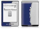 Ripped Colors Blue Gray - Decal Style Skin (fits 4th Gen Kindle with 6inch display and no keyboard)