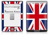Union Jack 02 - Decal Style Skin (fits 4th Gen Kindle with 6inch display and no keyboard)