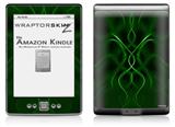 Abstract 01 Green - Decal Style Skin (fits 4th Gen Kindle with 6inch display and no keyboard)