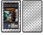 Amazon Kindle Fire (Original) Decal Style Skin - Diamond Plate Metal