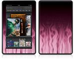 Amazon Kindle Fire (Original) Decal Style Skin - Fire Pink