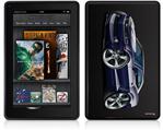 Amazon Kindle Fire (Original) Decal Style Skin - 2010 Camaro RS Blue Dark
