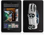 Amazon Kindle Fire (Original) Decal Style Skin - 2010 Camaro RS White
