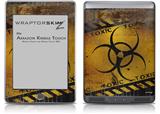 Toxic Decay - Decal Style Skin (fits Amazon Kindle Touch Skin)