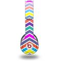 Skin Decal Wrap works with Original Beats Solo HD Headphones Zig Zag Colors 04 Skin Only (HEADPHONES NOT INCLUDED)
